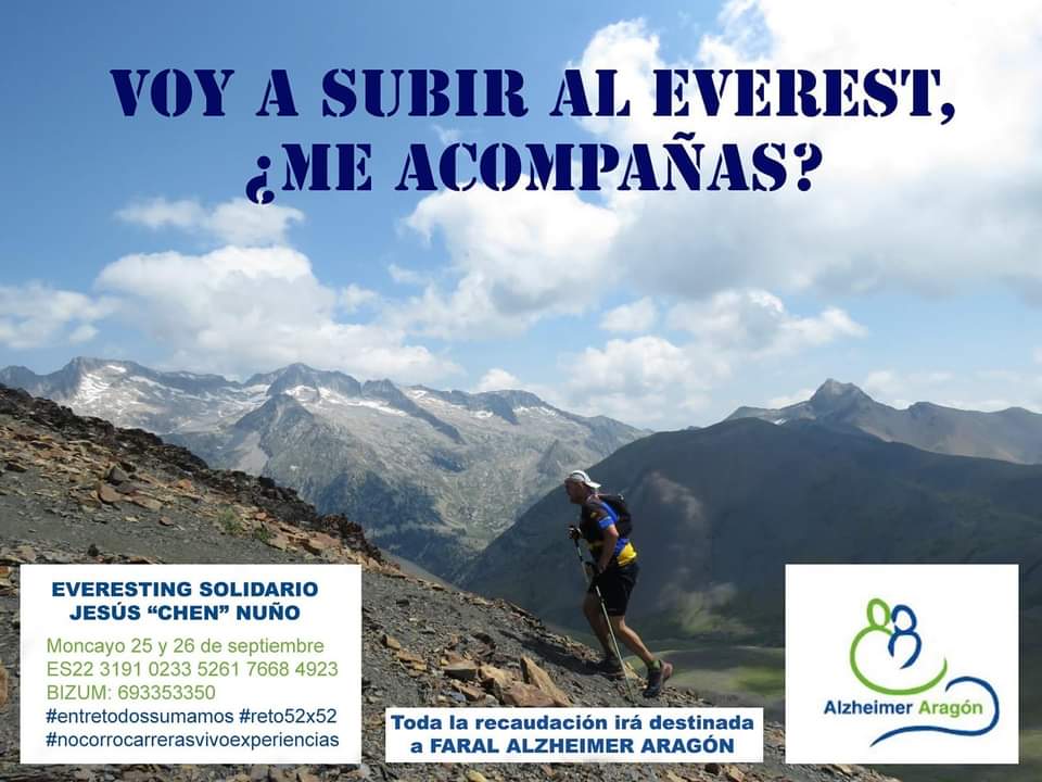 Jesús Nuño realizará un everesting solidario en el Moncayo. Busca recaudar fondos para Faral Alzheimer Aragón Jesús Nuño realizará un everesting solidario en el Moncayo. Busca recaudar fondos para Faral Alzheimer Aragón